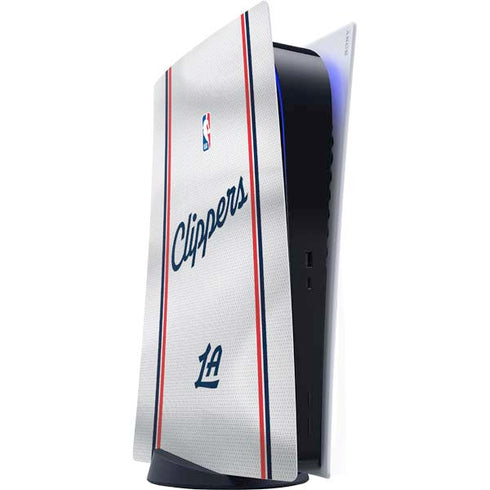 NBA Los Angeles Clippers Team Jersey PS5 Digital Edition Console Skin